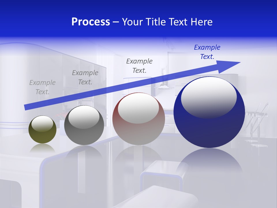 Futuristic Kitchen PowerPoint Template