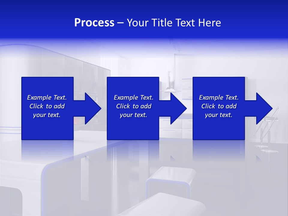 Futuristic Kitchen PowerPoint Template