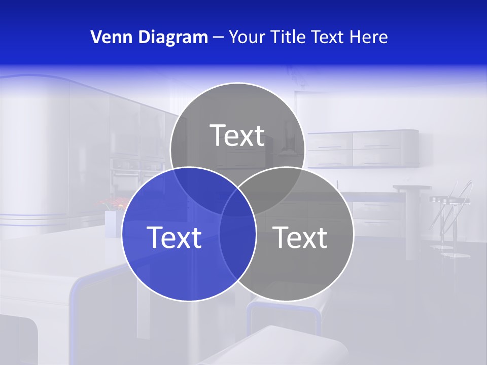Futuristic Kitchen PowerPoint Template