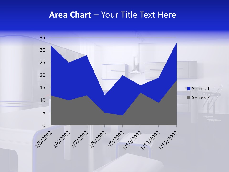 Futuristic Kitchen PowerPoint Template