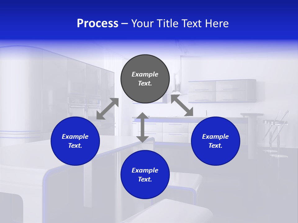 Futuristic Kitchen PowerPoint Template