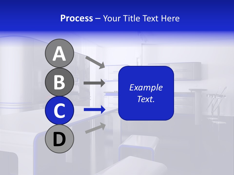 Futuristic Kitchen PowerPoint Template