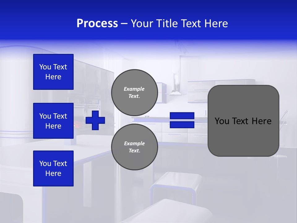 Futuristic Kitchen PowerPoint Template