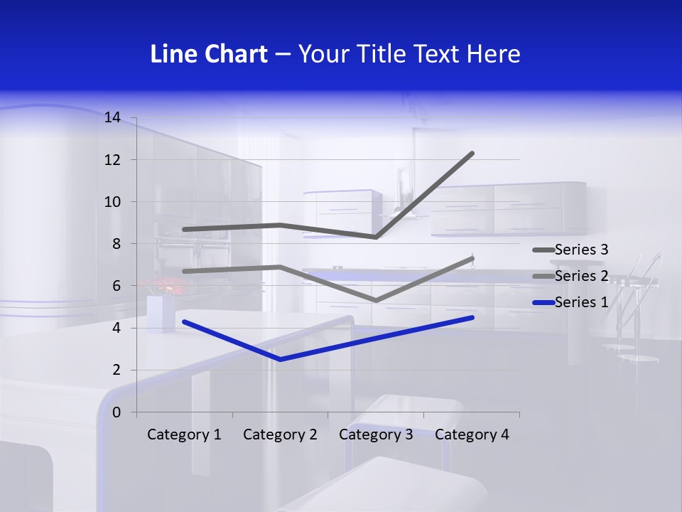 Futuristic Kitchen PowerPoint Template