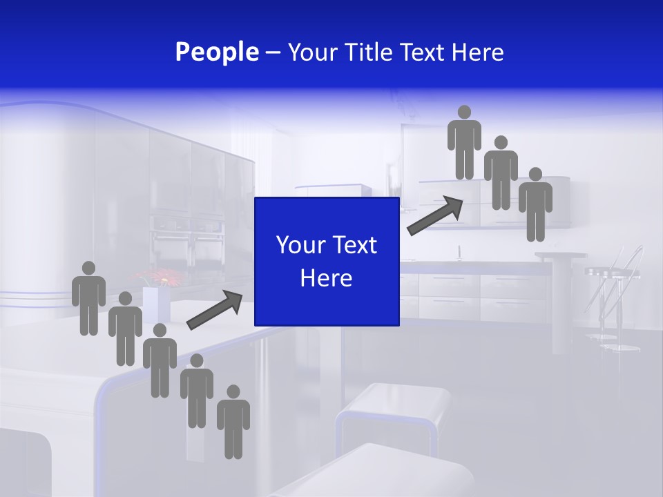 Futuristic Kitchen PowerPoint Template