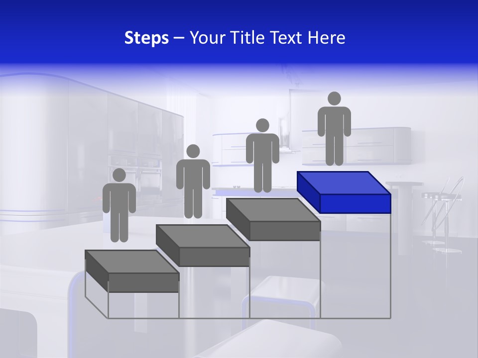 Futuristic Kitchen PowerPoint Template