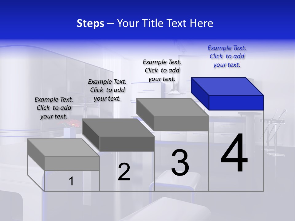 Futuristic Kitchen PowerPoint Template