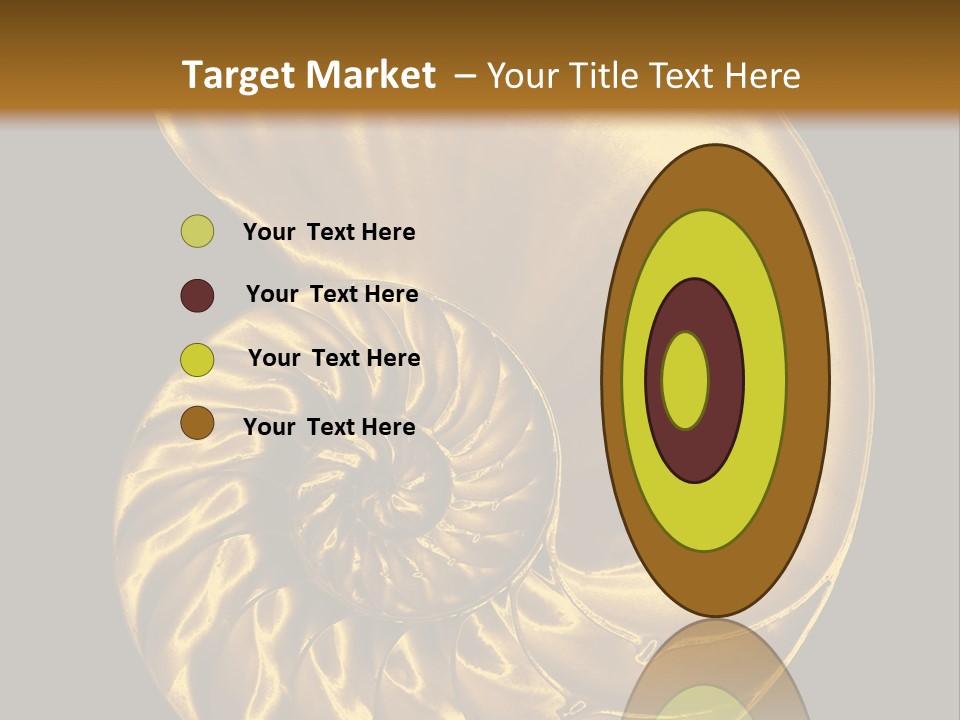 Chambered Nautilus PowerPoint Template