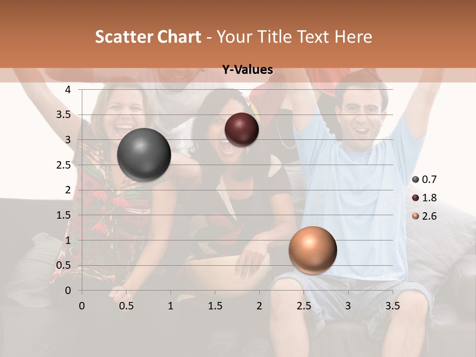 People Watching Football PowerPoint Template