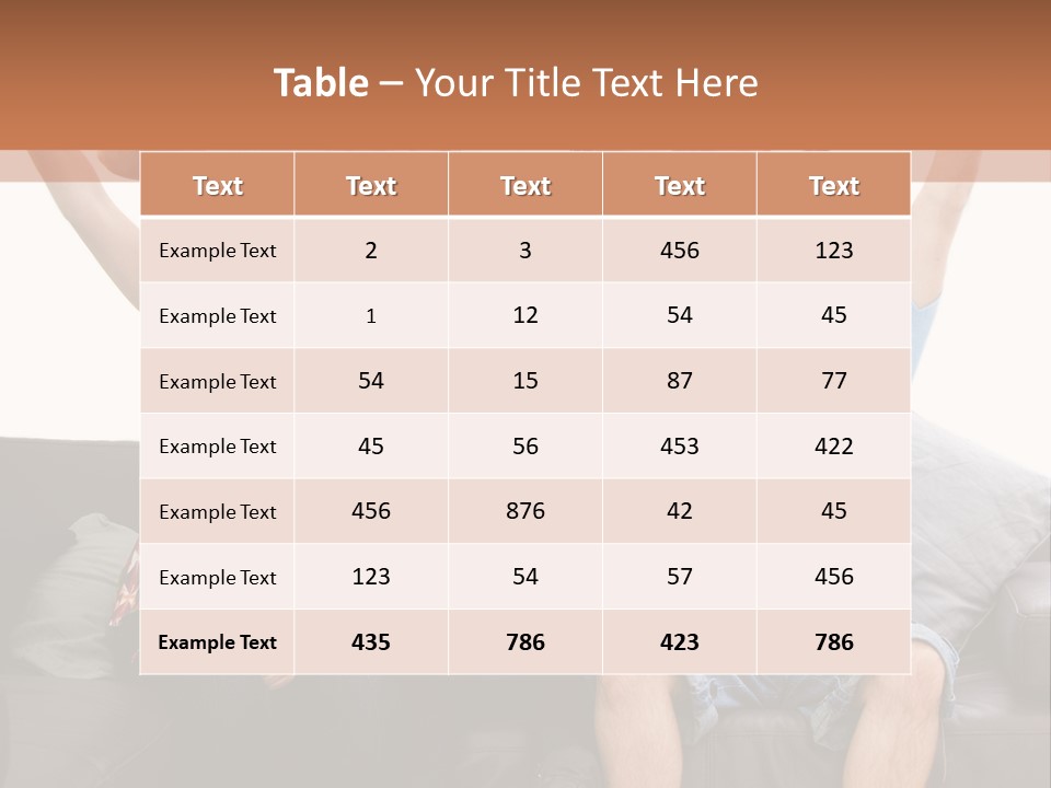People Watching Football PowerPoint Template