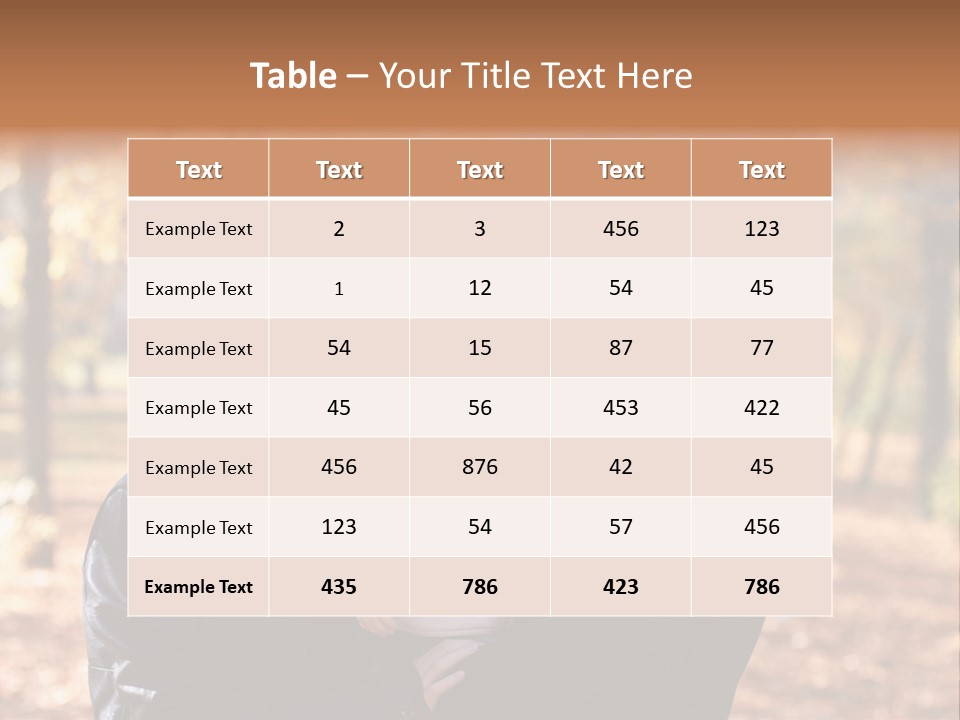 Father Lie Love PowerPoint Template