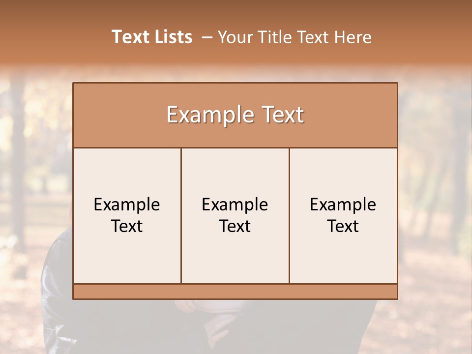 Father Lie Love PowerPoint Template