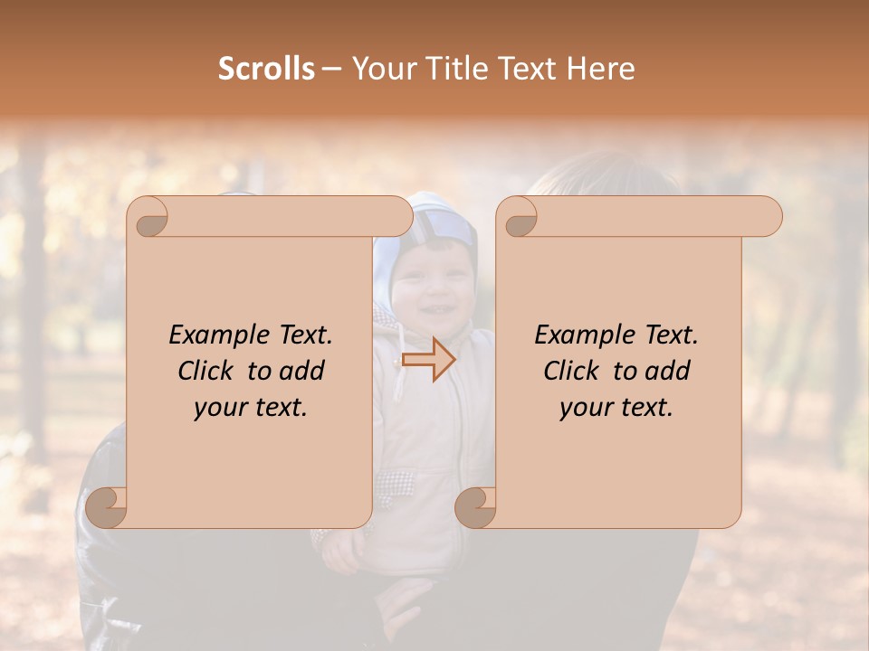 Father Lie Love PowerPoint Template