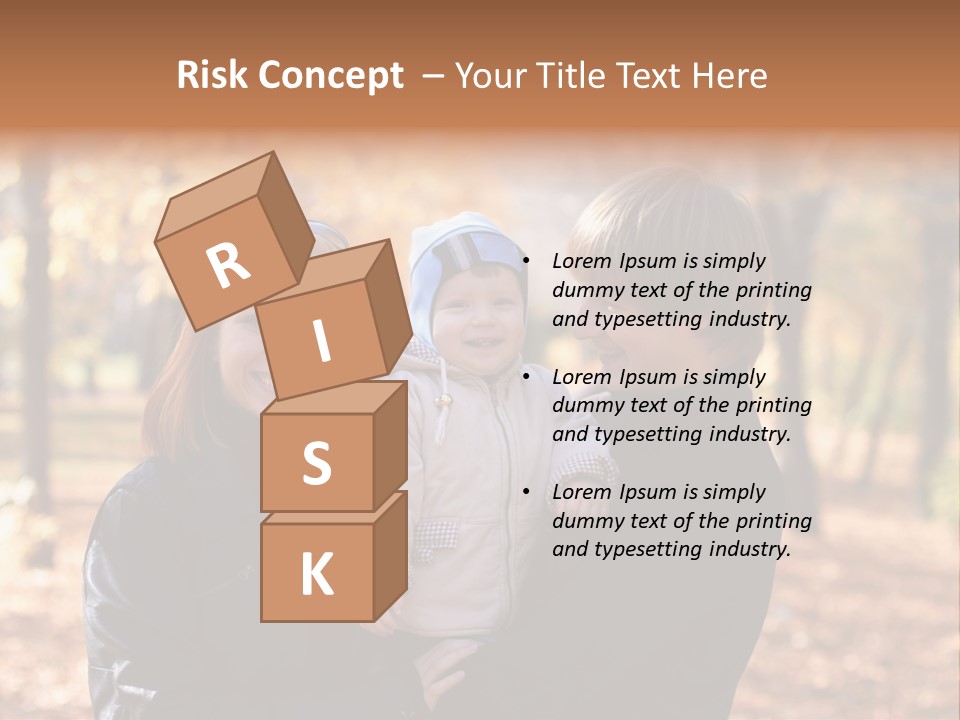 Father Lie Love PowerPoint Template