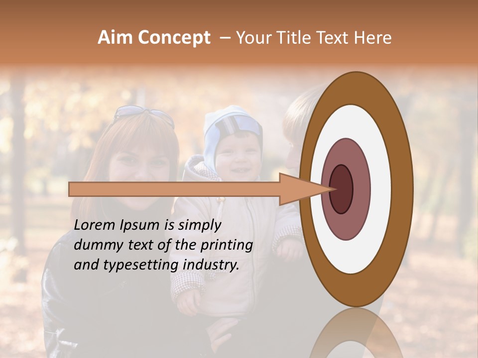 Father Lie Love PowerPoint Template