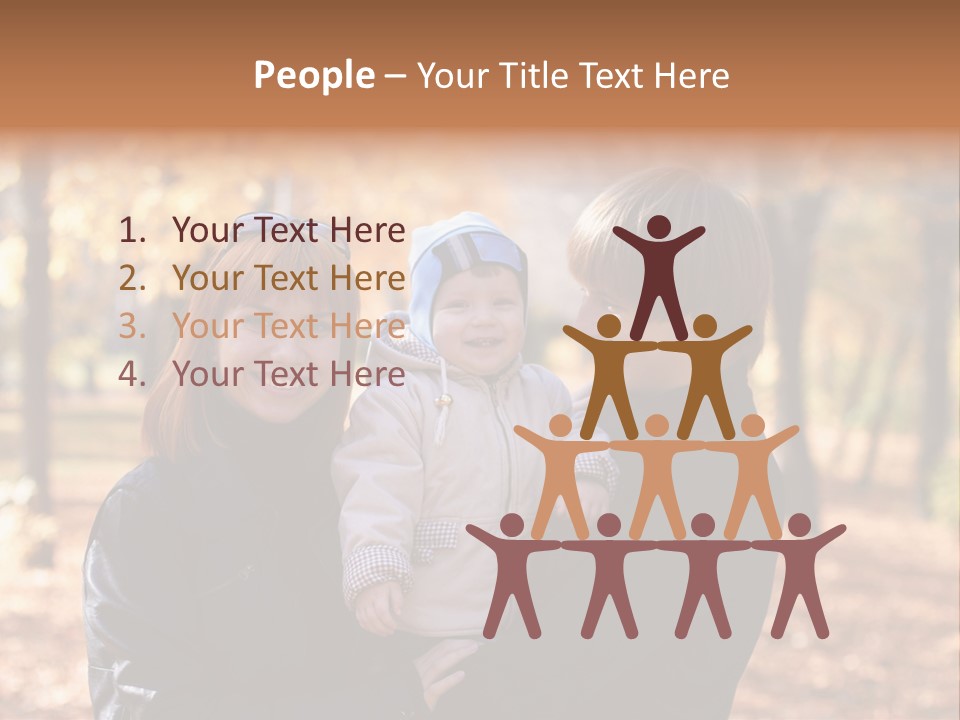 Father Lie Love PowerPoint Template