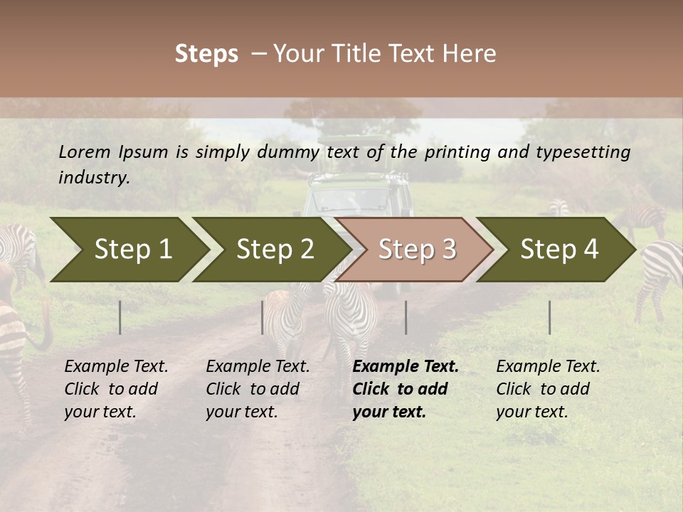 African Safari PowerPoint Template