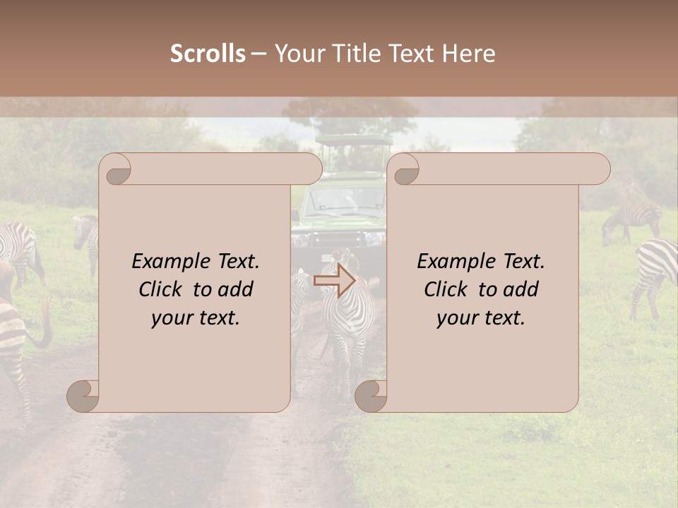 African Safari PowerPoint Template