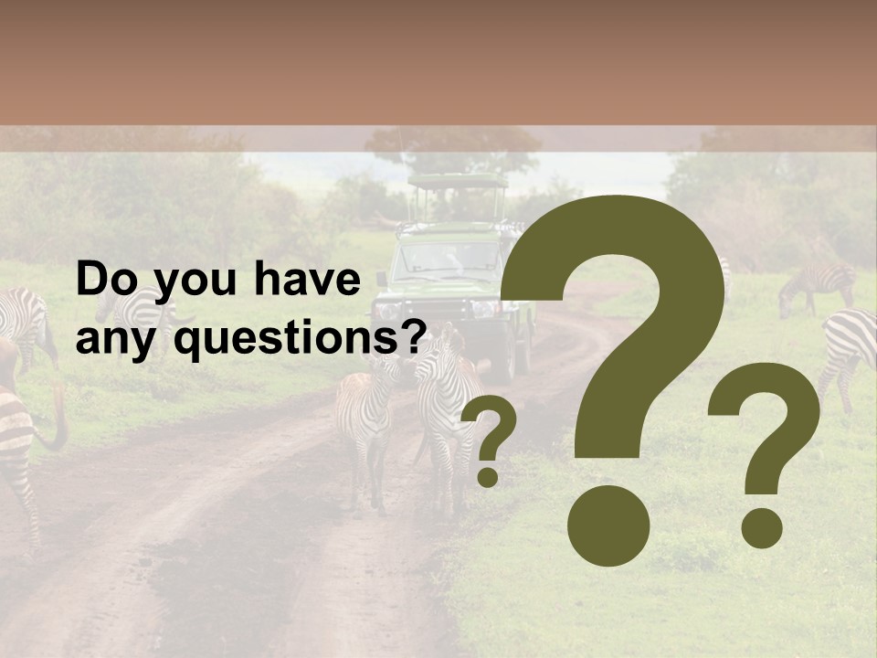 African Safari PowerPoint Template