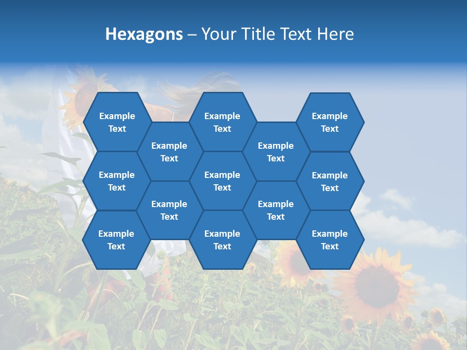 Sunflower Field PowerPoint Template