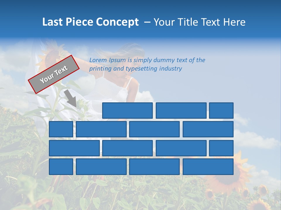 Sunflower Field PowerPoint Template