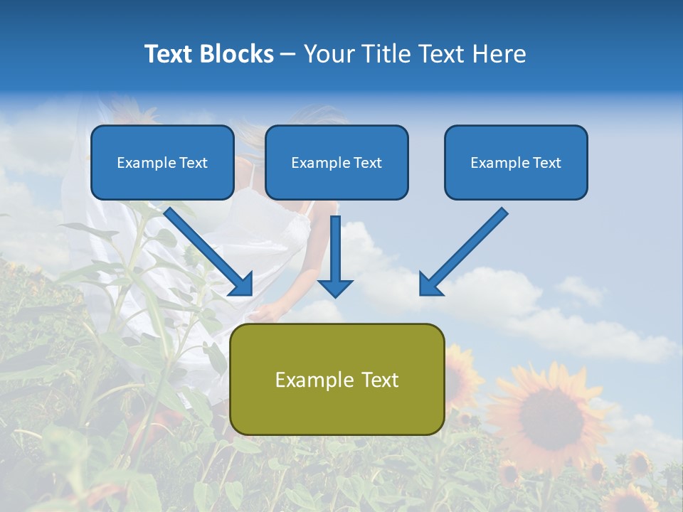 Sunflower Field PowerPoint Template