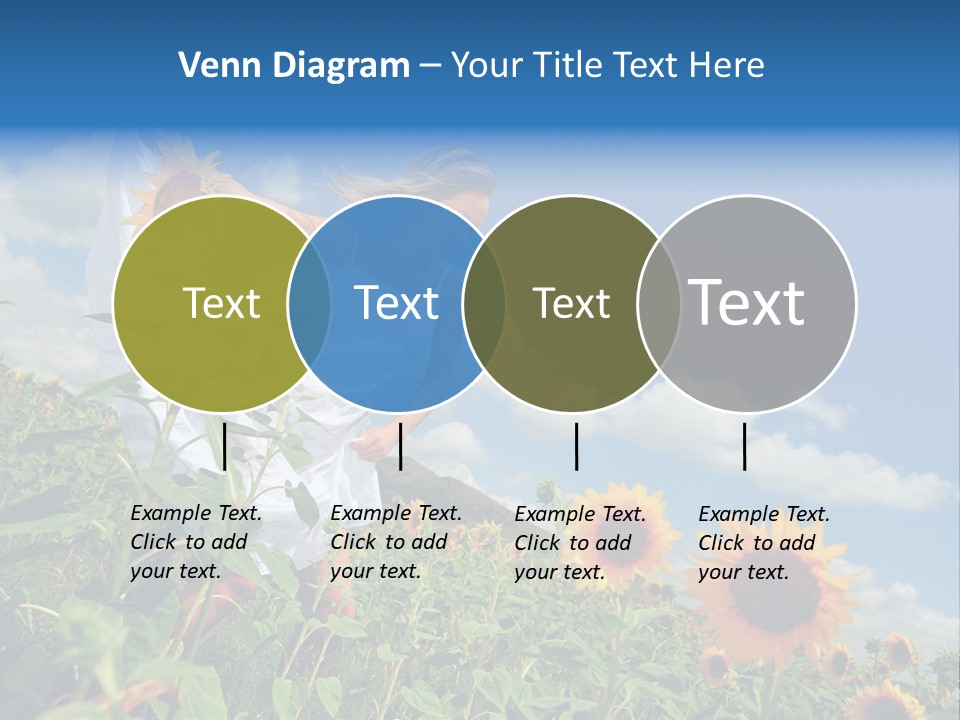 Sunflower Field PowerPoint Template