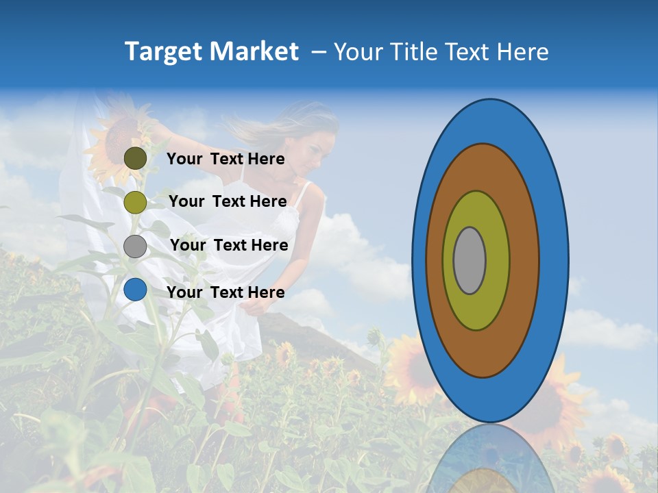 Sunflower Field PowerPoint Template