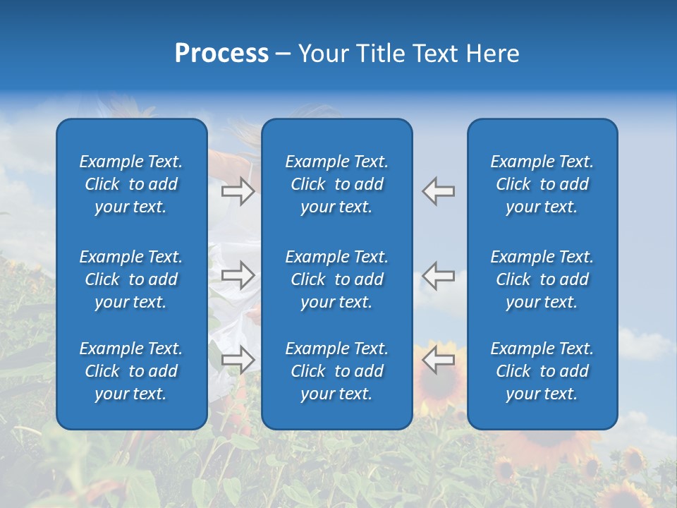 Sunflower Field PowerPoint Template
