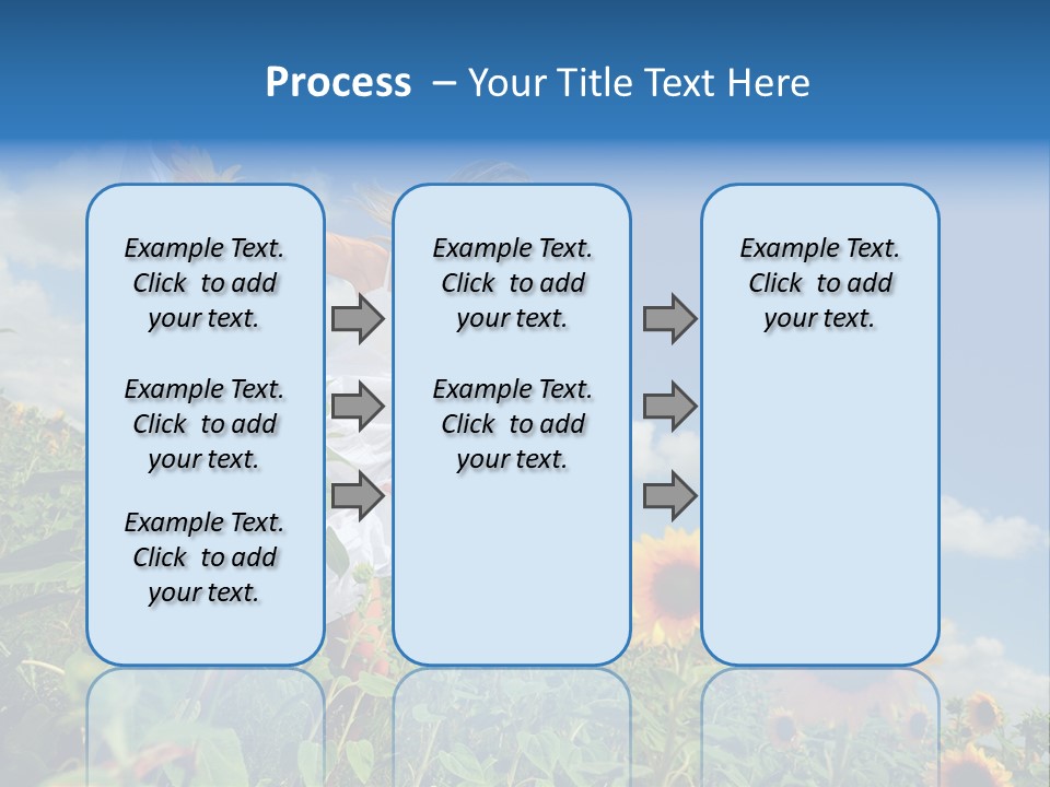Sunflower Field PowerPoint Template