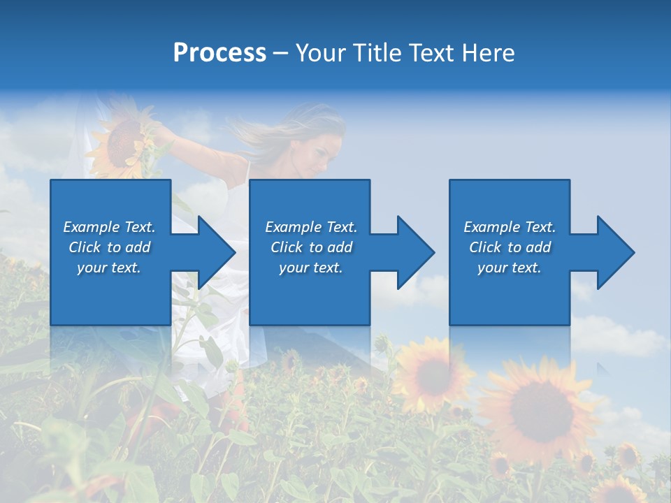 Sunflower Field PowerPoint Template
