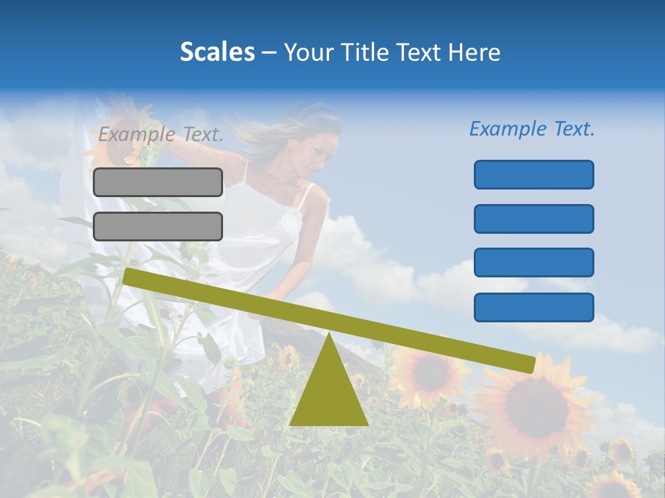 Sunflower Field PowerPoint Template