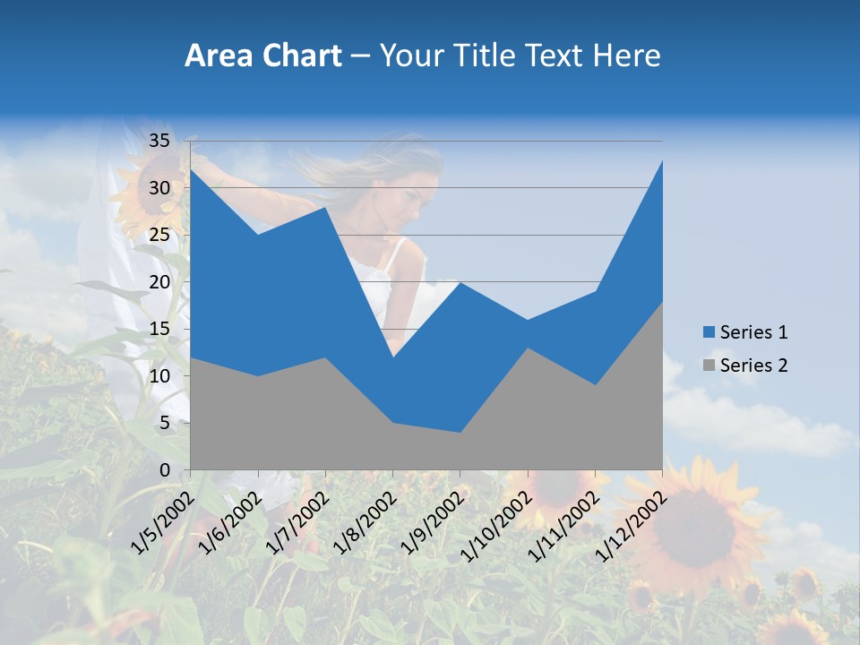 Sunflower Field PowerPoint Template