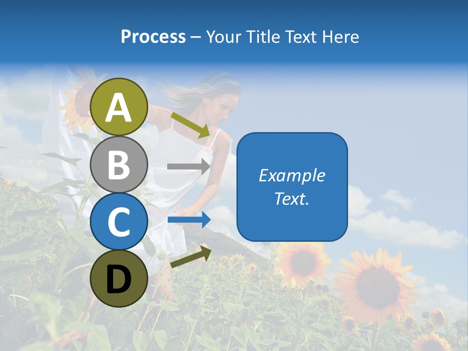 Sunflower Field PowerPoint Template