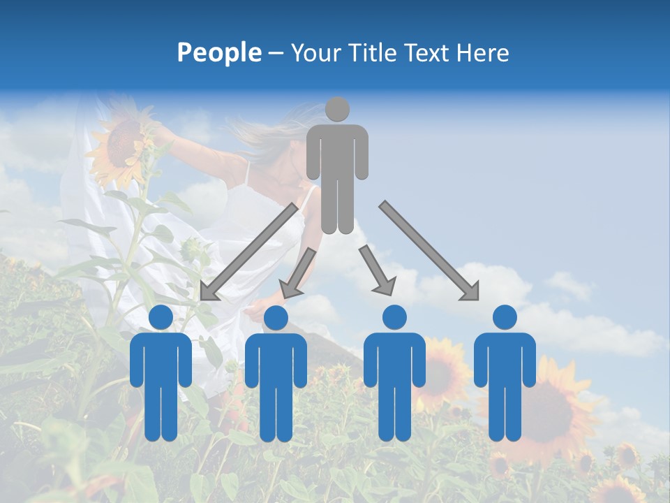 Sunflower Field PowerPoint Template
