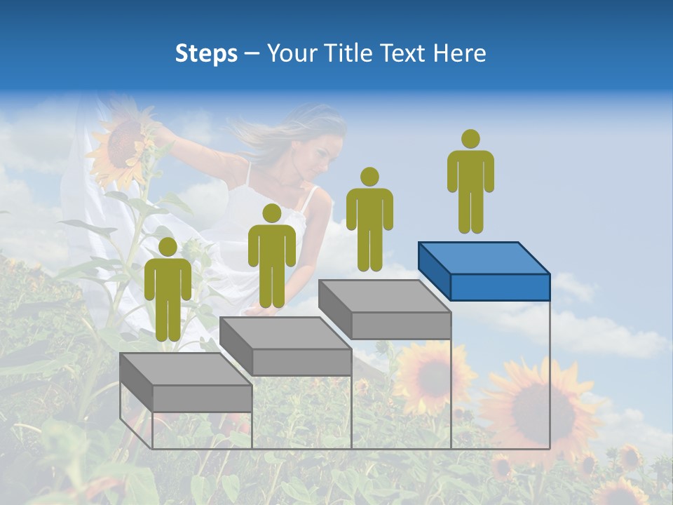 Sunflower Field PowerPoint Template