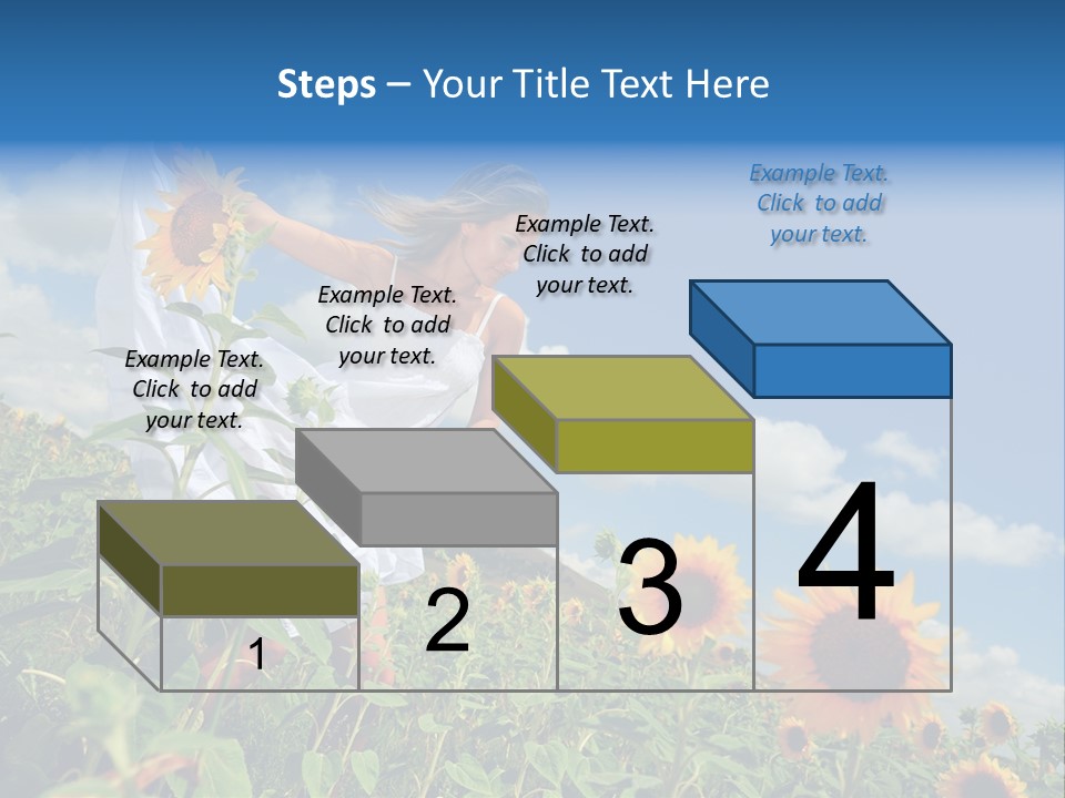 Sunflower Field PowerPoint Template