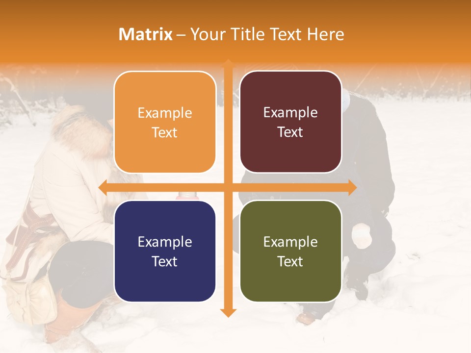 Beautiful Baby Father PowerPoint Template