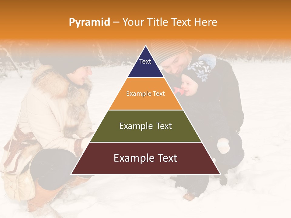 Beautiful Baby Father PowerPoint Template