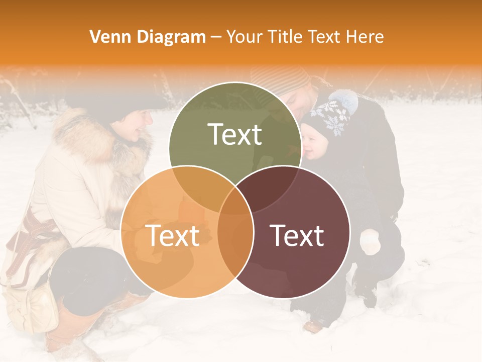 Beautiful Baby Father PowerPoint Template