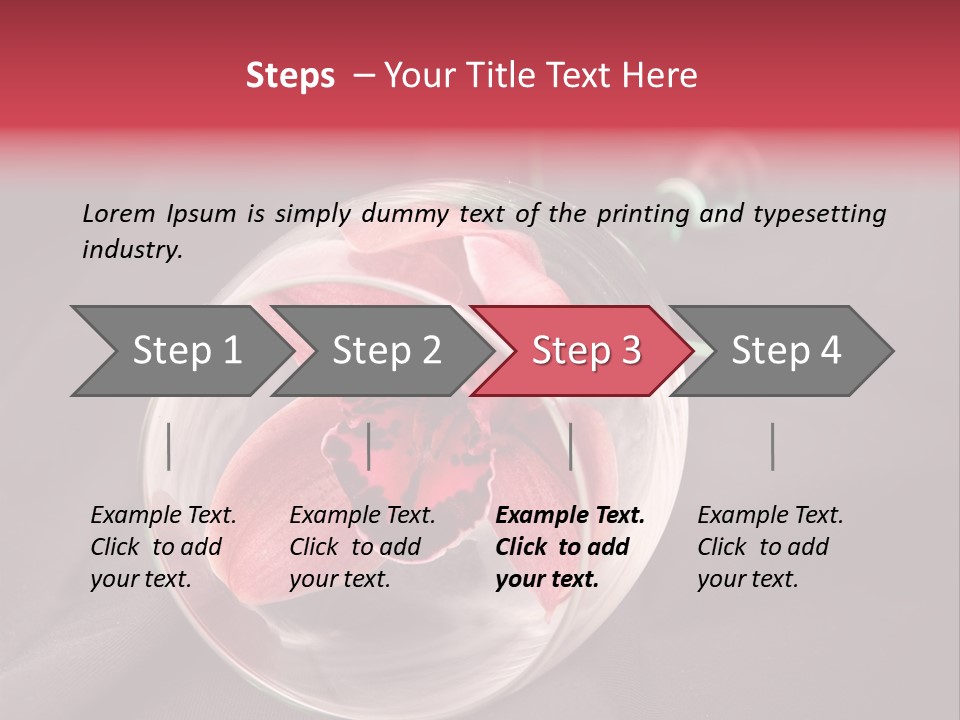 Beverage Blossom Flowers PowerPoint Template