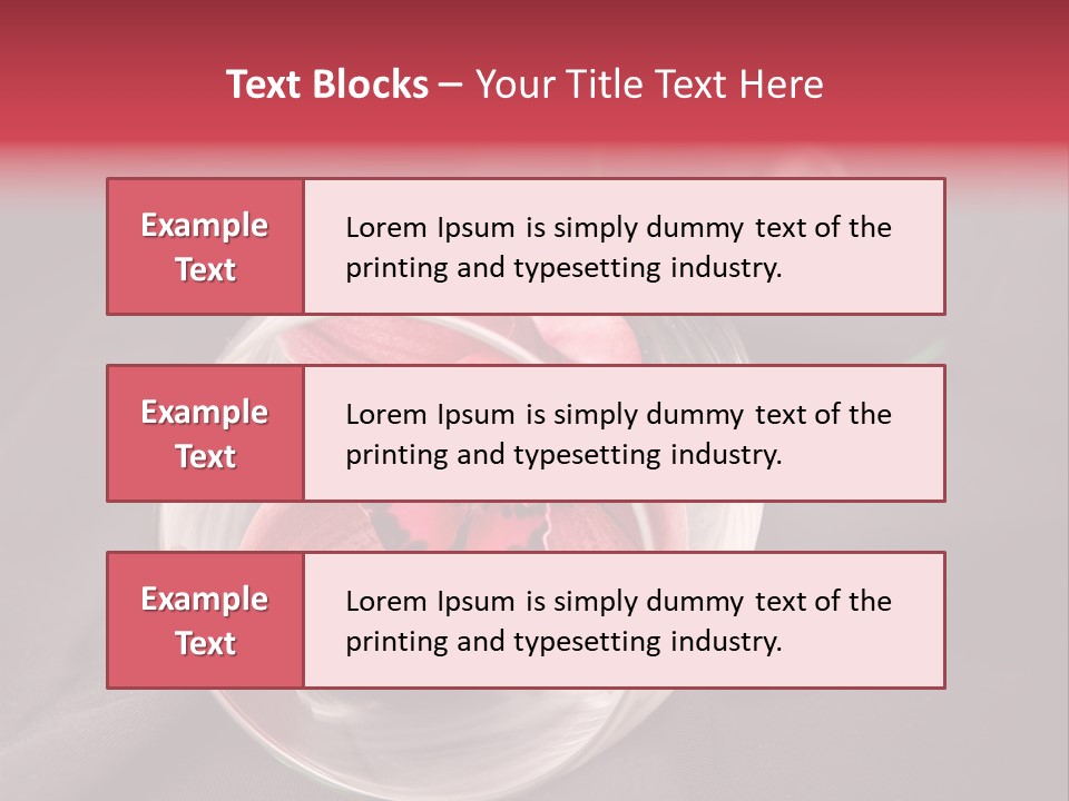 Beverage Blossom Flowers PowerPoint Template