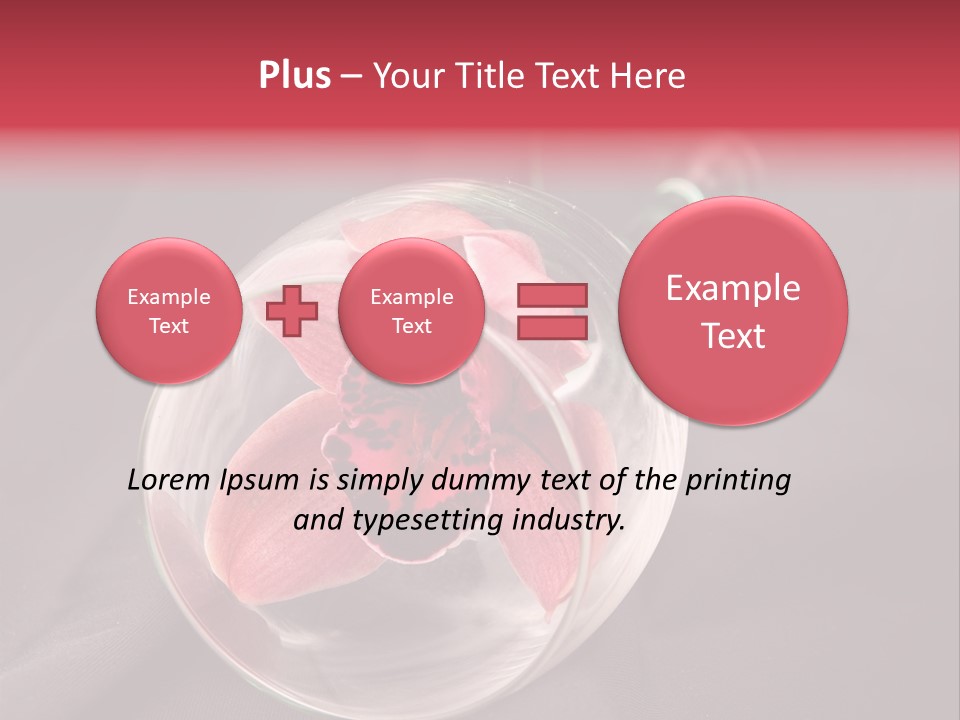 Beverage Blossom Flowers PowerPoint Template