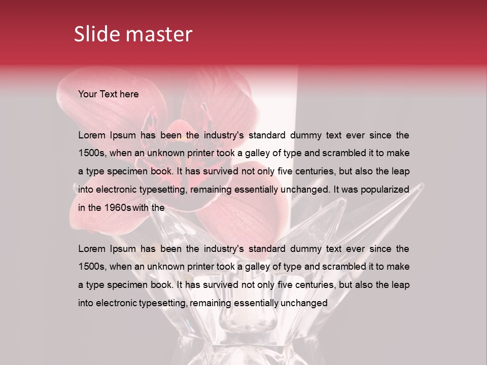 Black Romance Long PowerPoint Template