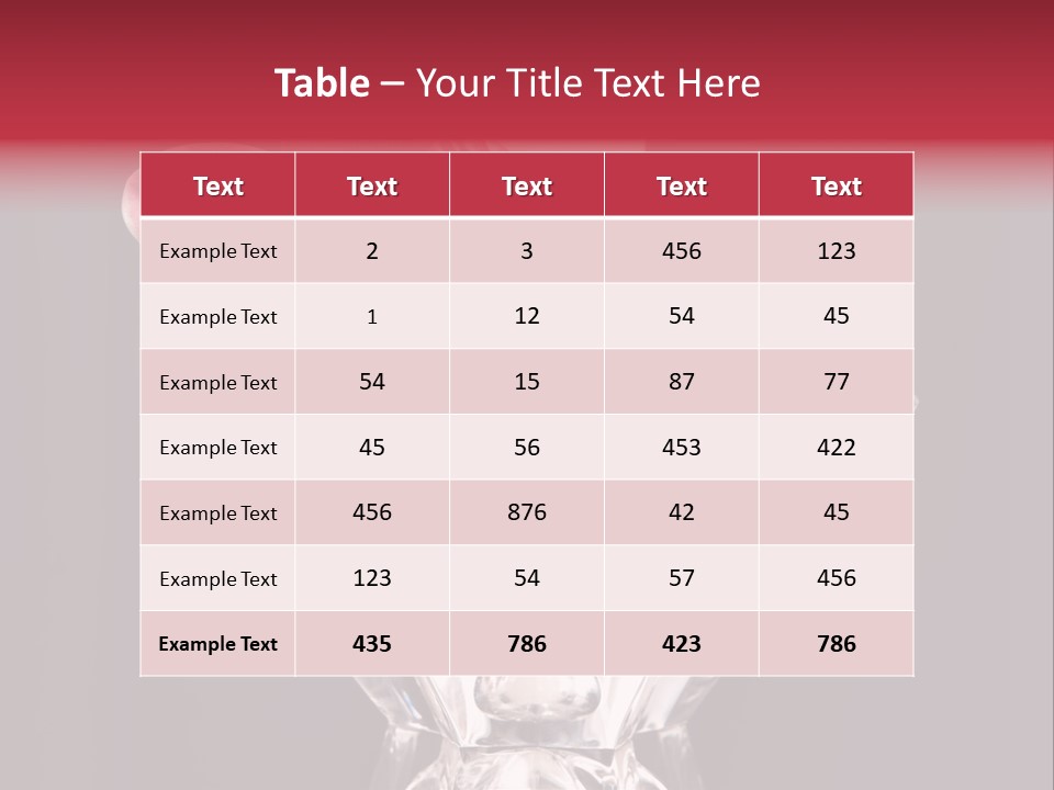 Black Romance Long PowerPoint Template