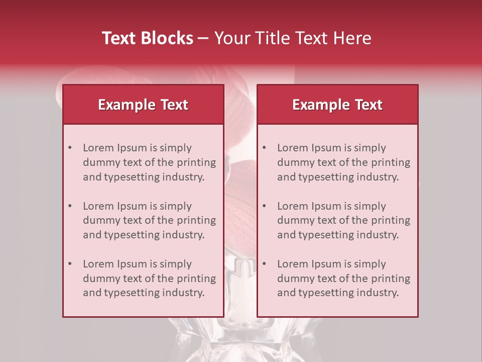 Black Romance Long PowerPoint Template