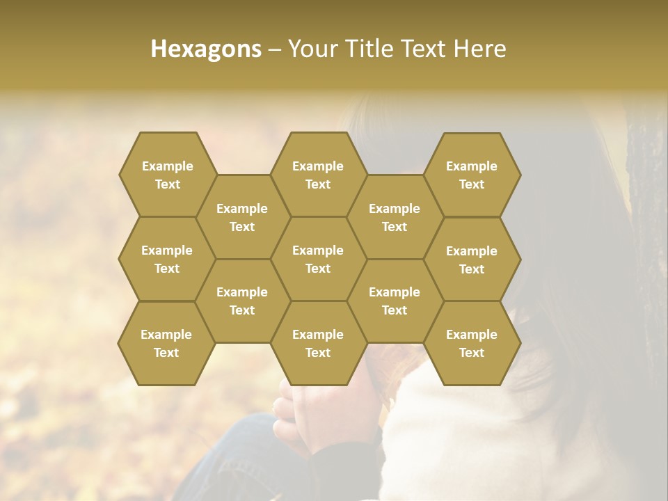 Women Autumn PowerPoint Template