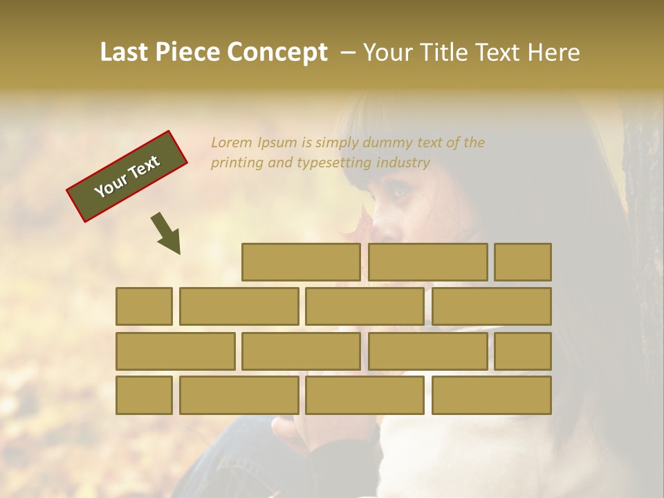 Women Autumn PowerPoint Template