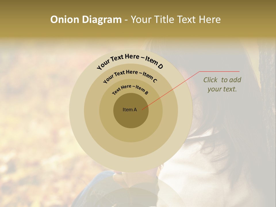 Women Autumn PowerPoint Template