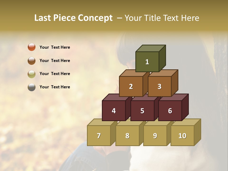 Women Autumn PowerPoint Template